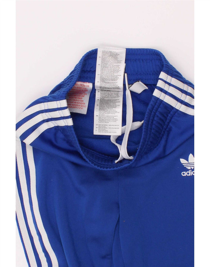 Adidas Chłopięce Spodnie Dresowe Joggery 2-3 Lat Niebieski Poliester