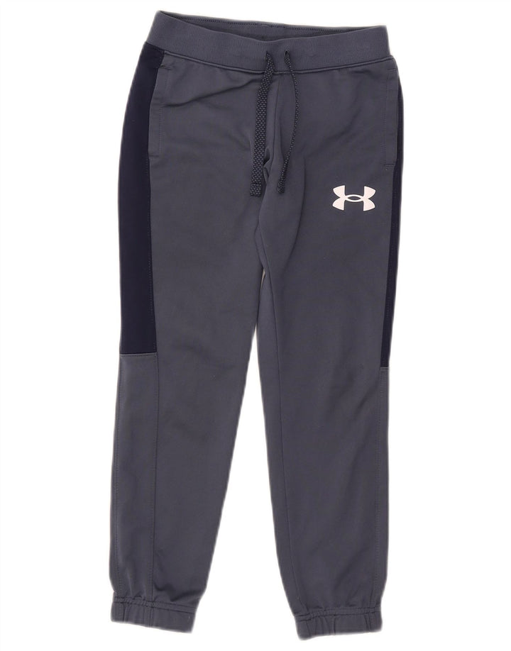 Spodnie dresowe chłopięce Under Armour, 7-8 lat, małe, niebieskie