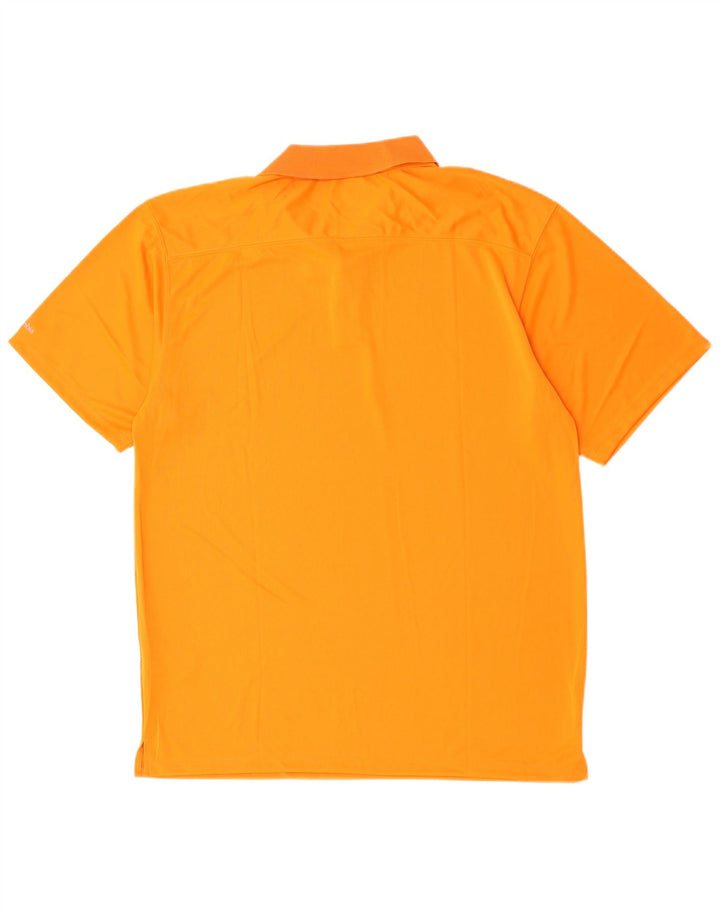 Męska koszulka polo Columbia Omni-Shade XL Pomarańczowy poliester