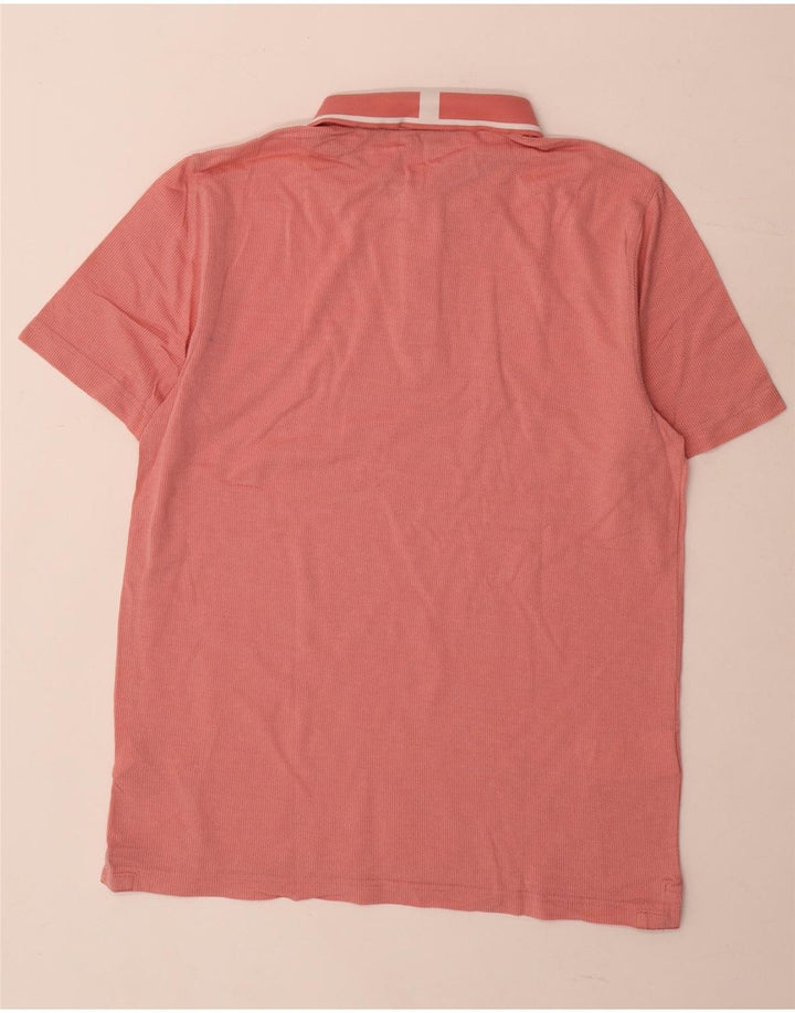 Męska koszulka polo Ted Baker, rozmiar 2, mała, różowa, bawełniana