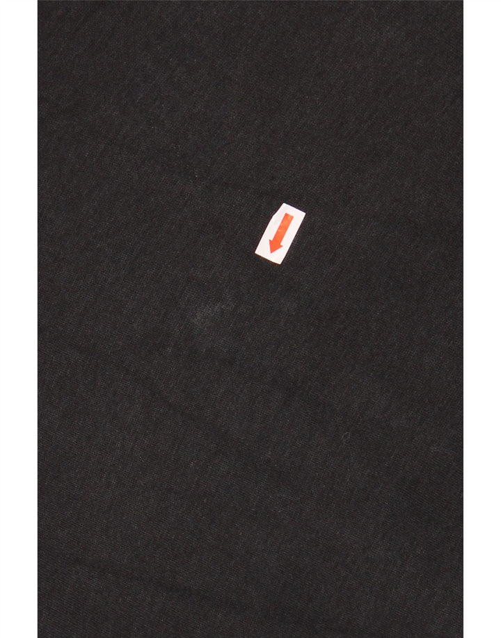 Męski sweter z kapturem NIKE, średni czarny, bawełniany