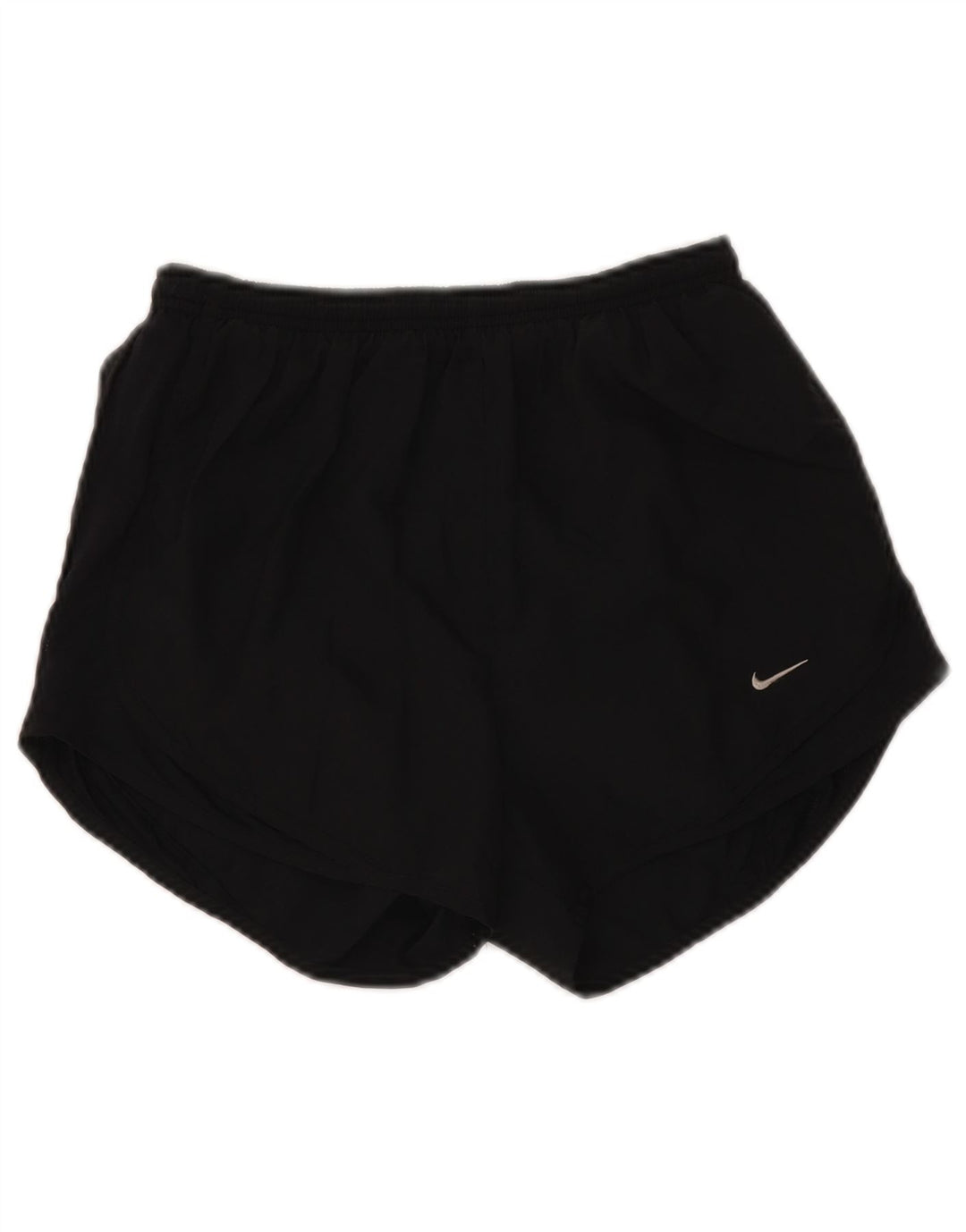 Damskie spodenki sportowe Nike Dri Fit UK 8, małe, czarne, poliestrowe