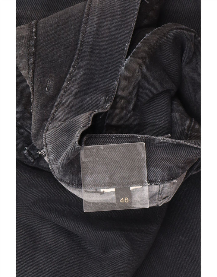 Proste dżinsy męskie Just Cavalli IT 48 Medium W34 L28 Granatowe