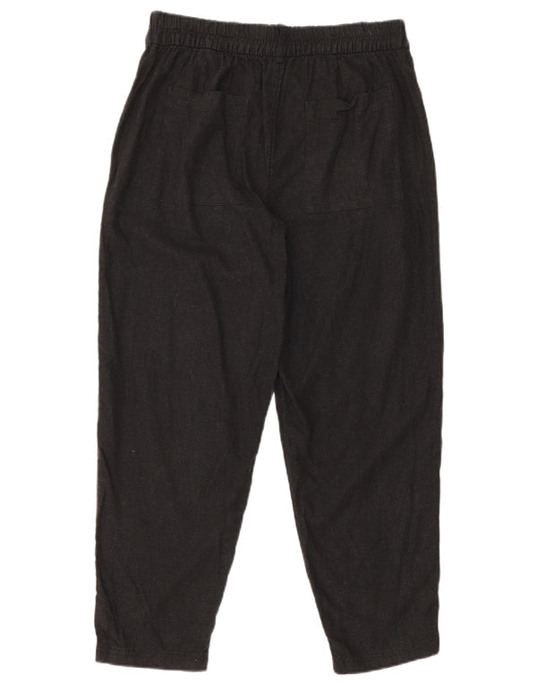 Marks & Spencer Damskie krótkie spodnie UK 10 Small W30 L24 Czarne