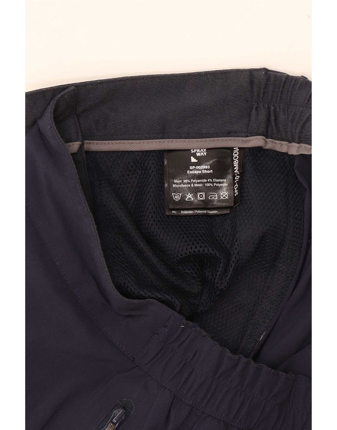 Damskie spodenki cargo Sprayway UK 12 Medium W32 Granatowy poliamid