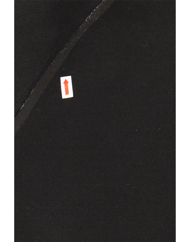 SUPERDRY Damski sweter z kapturem i zamkiem błyskawicznym UK 12, średni czarny poliester