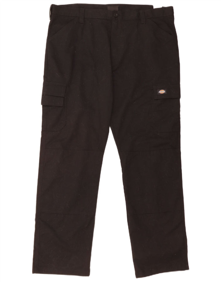 Męskie proste spodnie cargo Dickies W40 L32 Czarny poliester