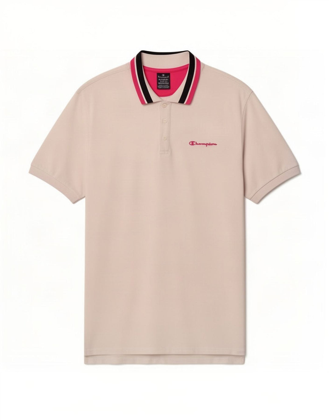 Męska koszulka polo Champion 2XL Biała słomkowa