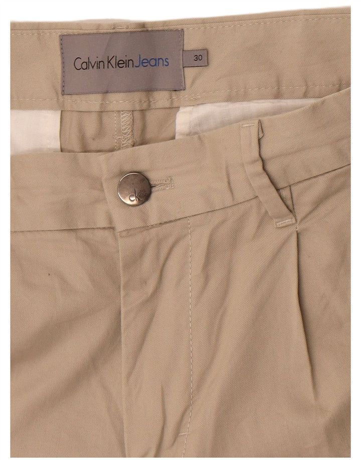Męskie spodenki chino Calvin Klein W30 średni beż