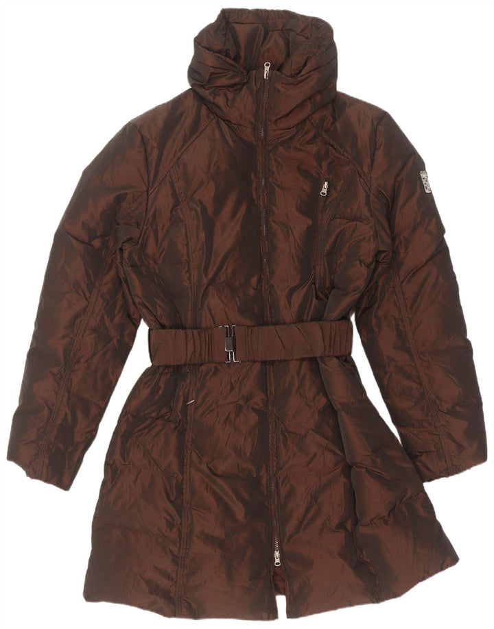 Damski płaszcz ocieplany Marina Militare UK 20 2XL Brązowy poliester