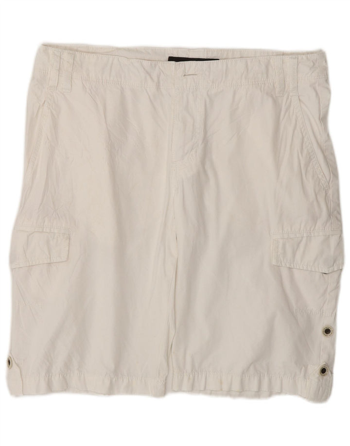 Męskie spodenki cargo Calvin Klein W32, średnia biała bawełna