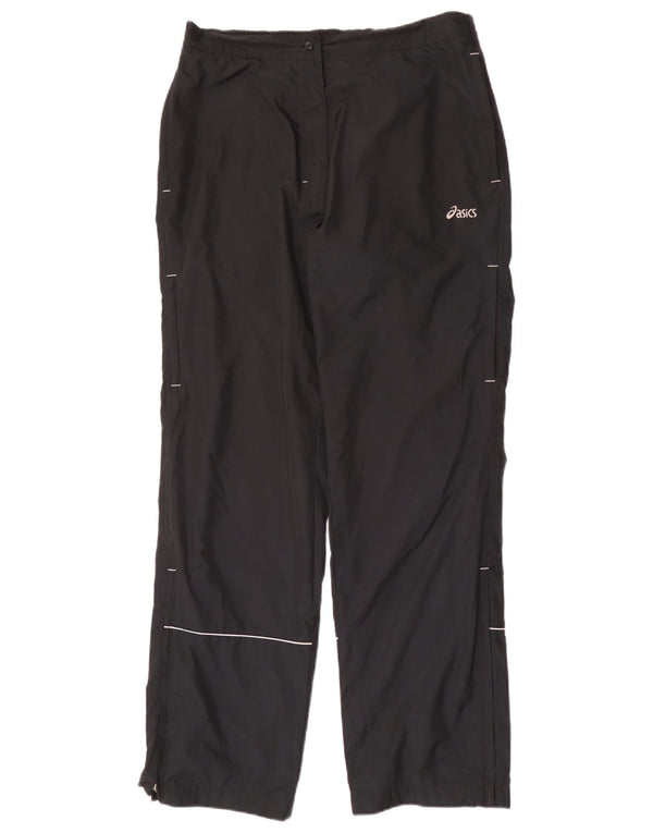Damskie wodoodporne spodnie Asics UK 14 Średni czarny poliester