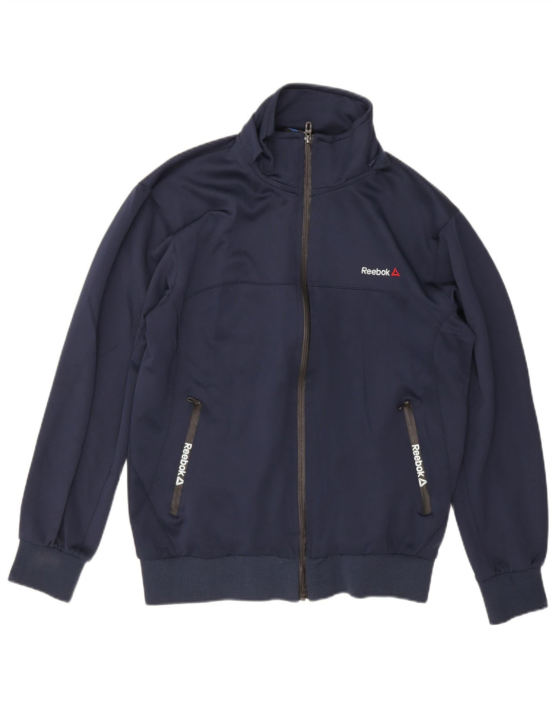 Męska kurtka dresowa Reebok 2XL granatowa, poliester