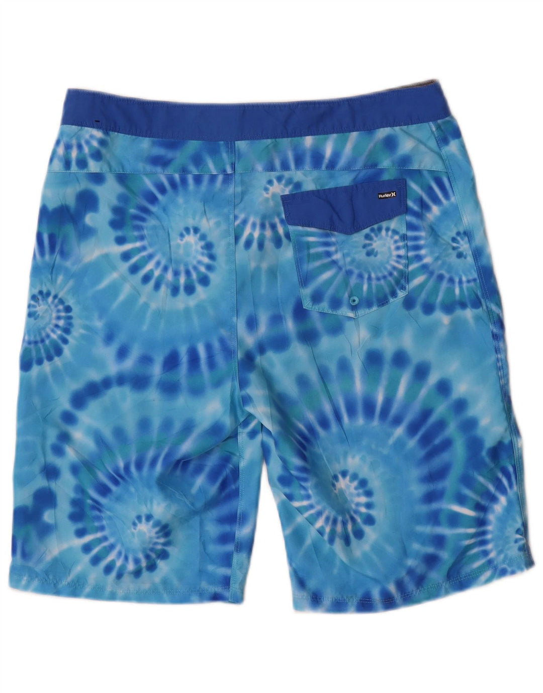 Chłopięce spodenki kąpielowe Hurley 15-16 lat, niebieski, poliestrowy kolor Tie Dye