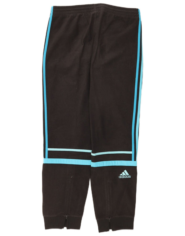 Adidas Damskie polarowe spodnie dresowe Joggers UK 12 Medium Black
