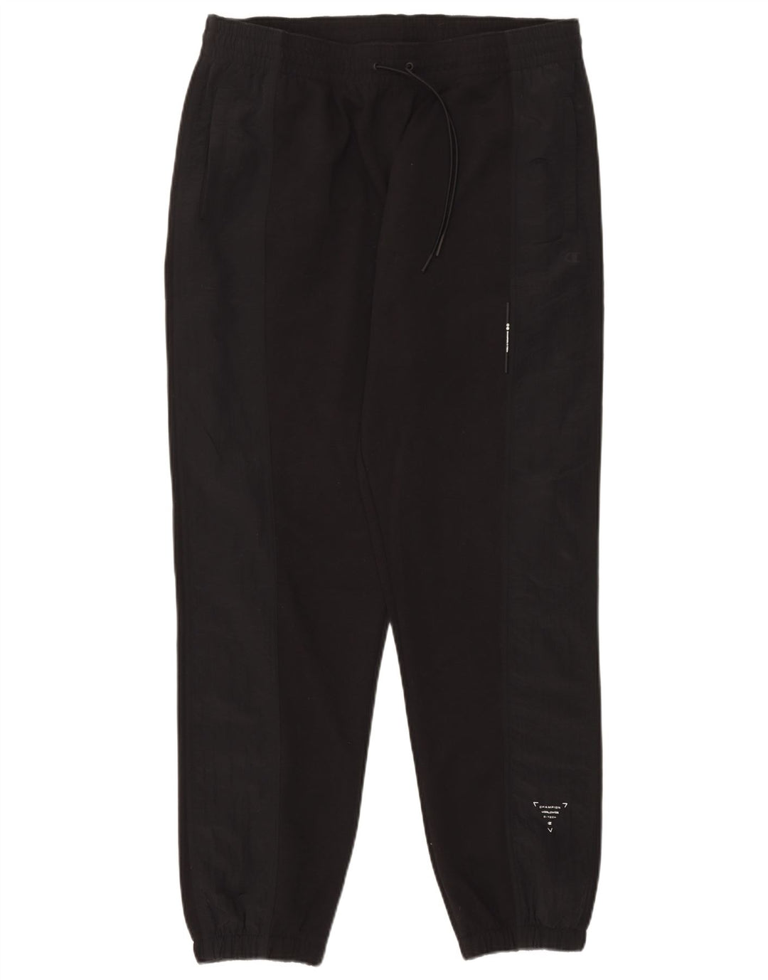 CHAMPION Mens Tracksuit Trousers Joggers Large  Black