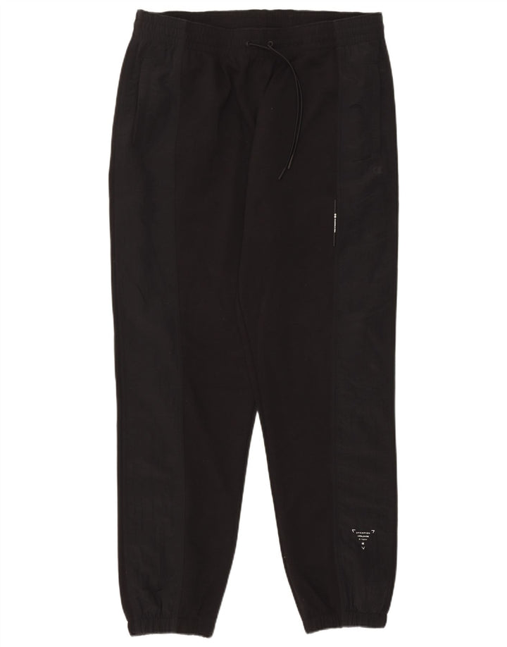 CHAMPION Mens Tracksuit Trousers Joggers Large  Black