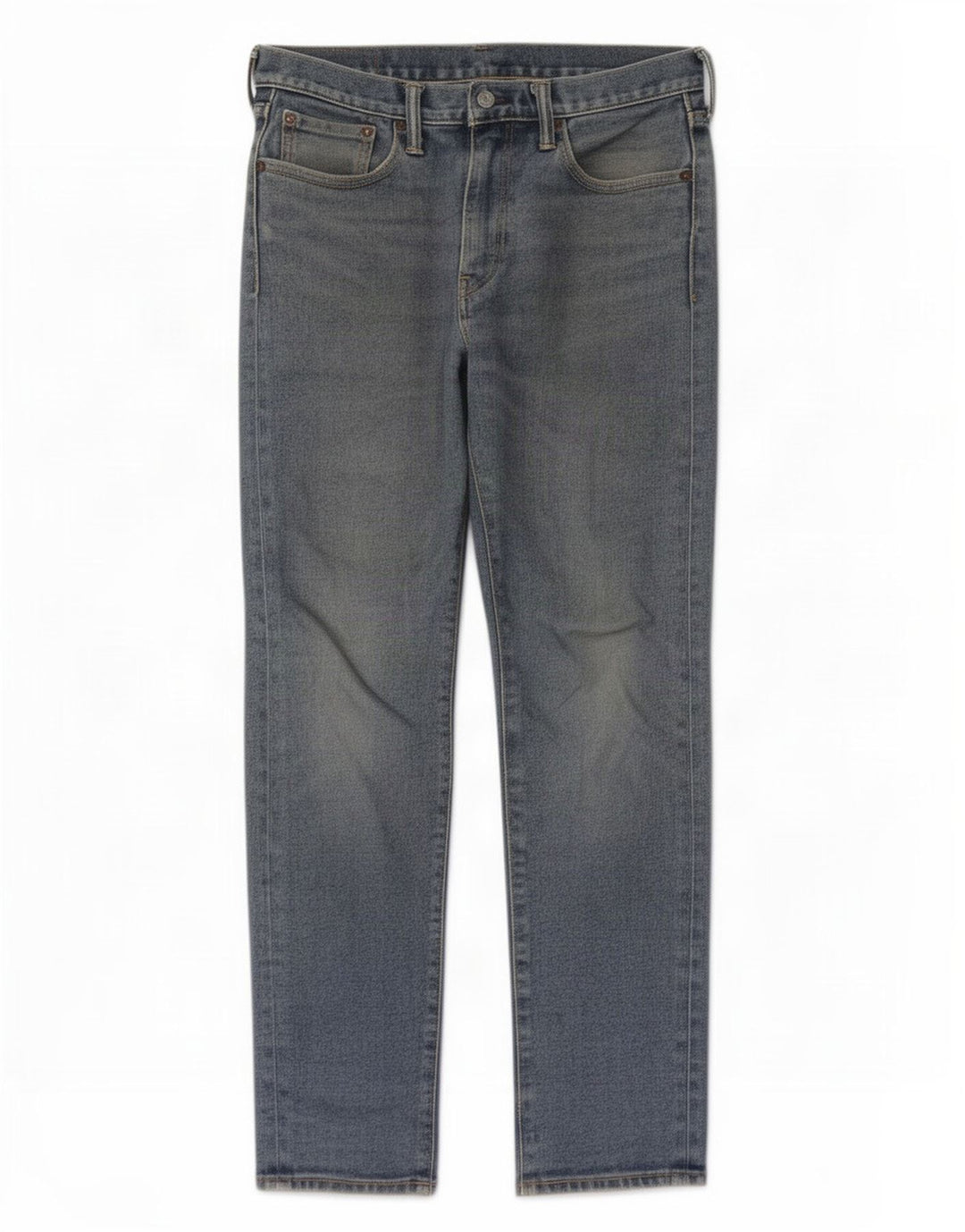 Męskie jeansy Levi's 522 Straight W30 L30 Niebieskie bawełniane