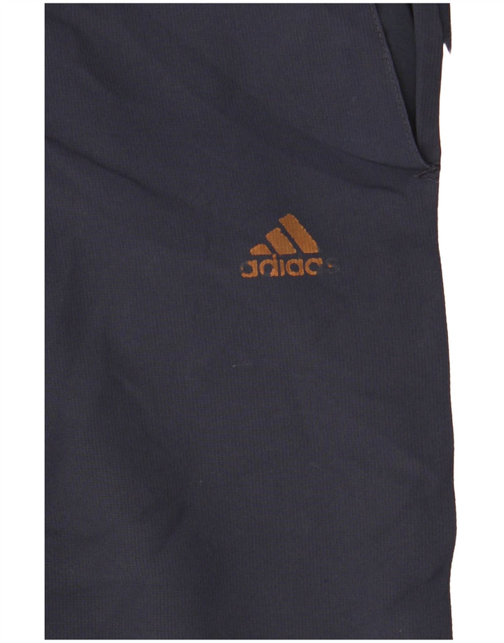 Męskie spodenki sportowe Adidas, duże, granatowe, z poliestru