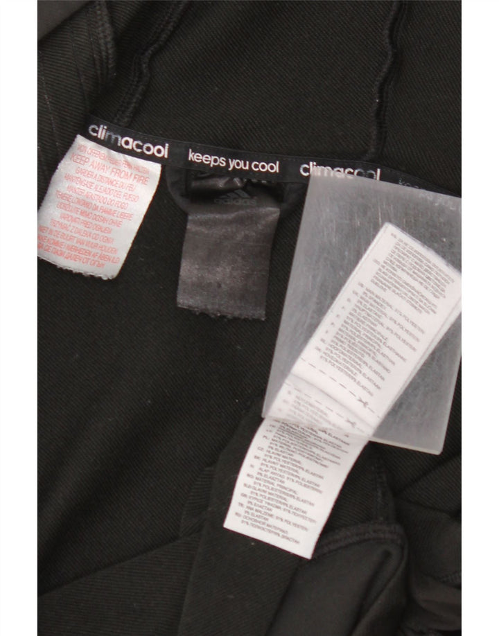 Dziewczęcy sweter ADIDAS Climacool z kapturem i zamkiem, 11-12 lat, czarny poliester