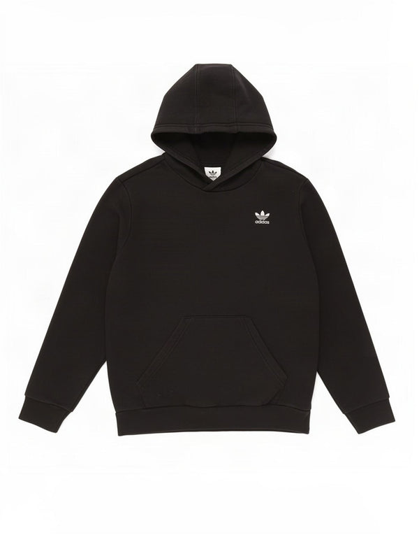 Adidas Chłopięca Bluza Z Kapturem 12-13 Lat Czarna Bawełna