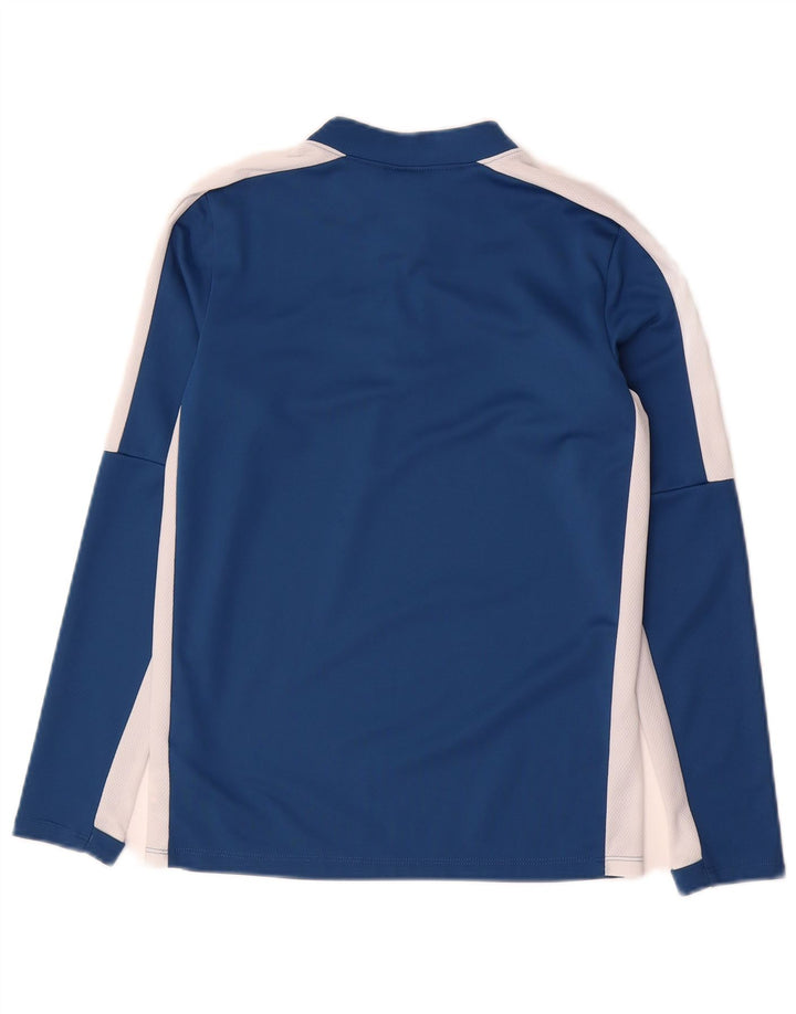 Chłopięcy dres Nike Dri Fit z pulowerem 10-11 lat, średni niebieski