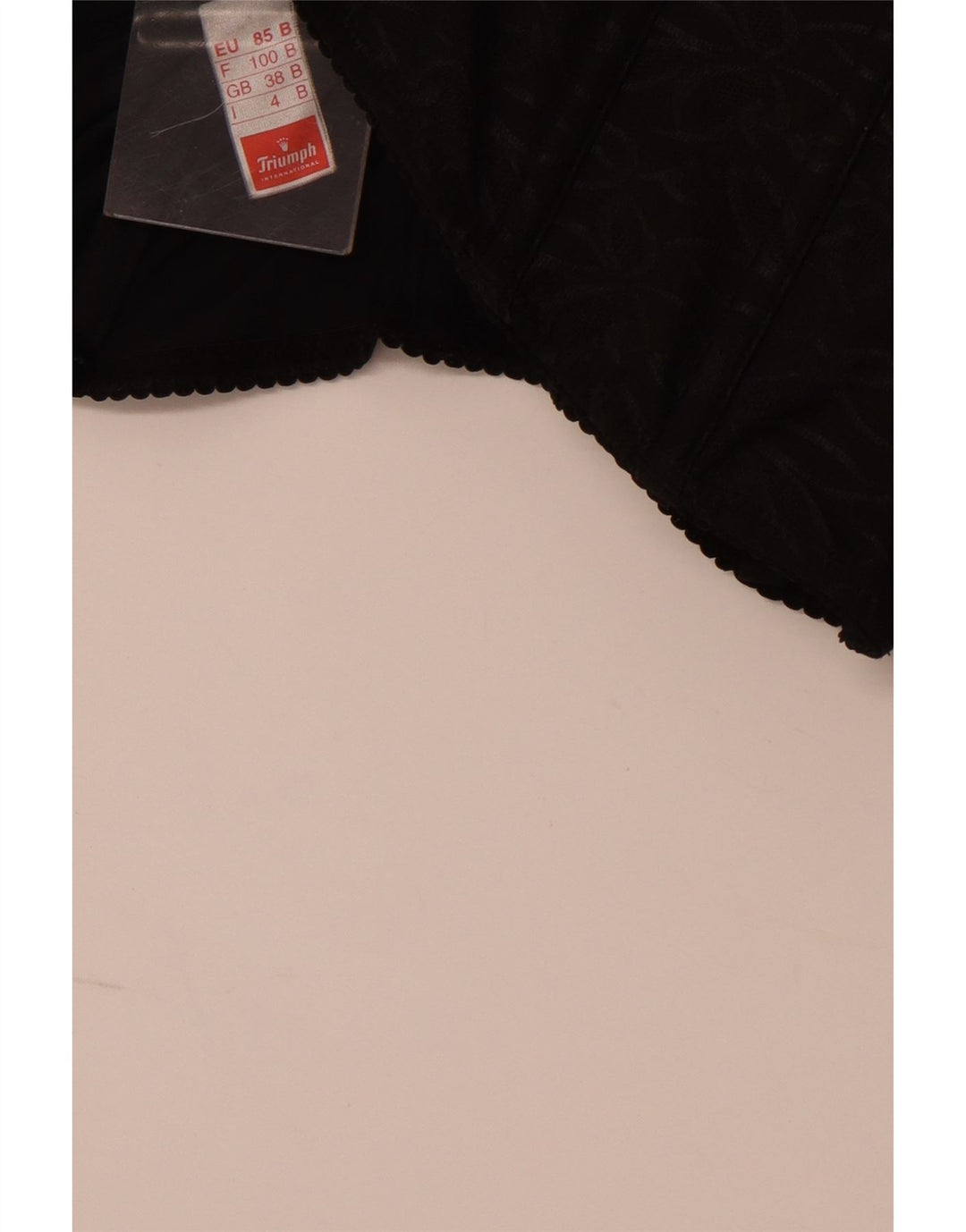 Damski krótki gorset TRIUMPH UK 4 XS, czarny poliester