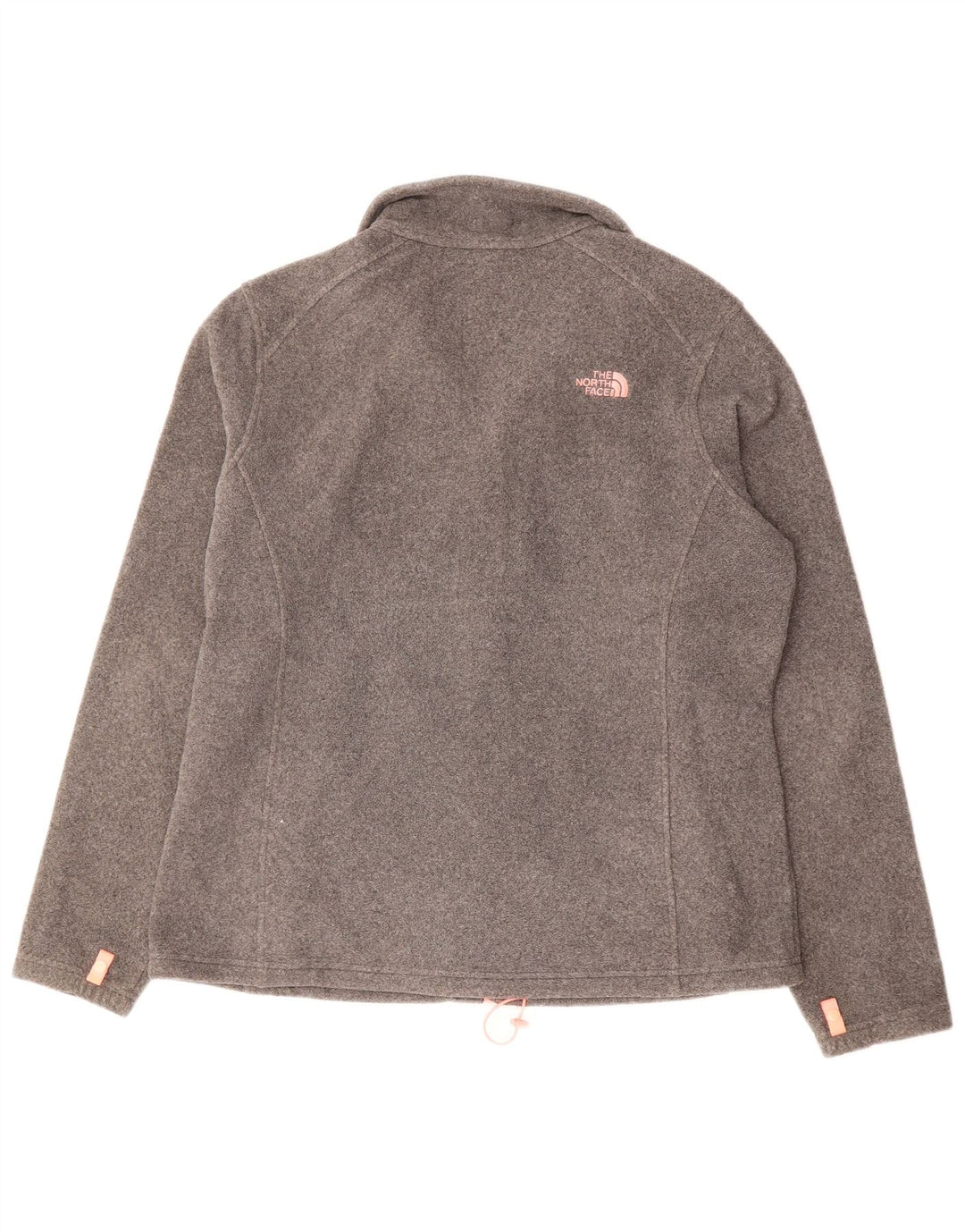 THE NORTH FACE Womens Fleece Jacket UK 18 XL Grey Polyester