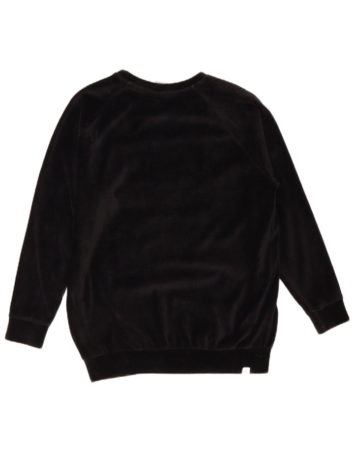 Damski sweter oversize z grafiką PUMA UK 12, średni czarny, bawełniany