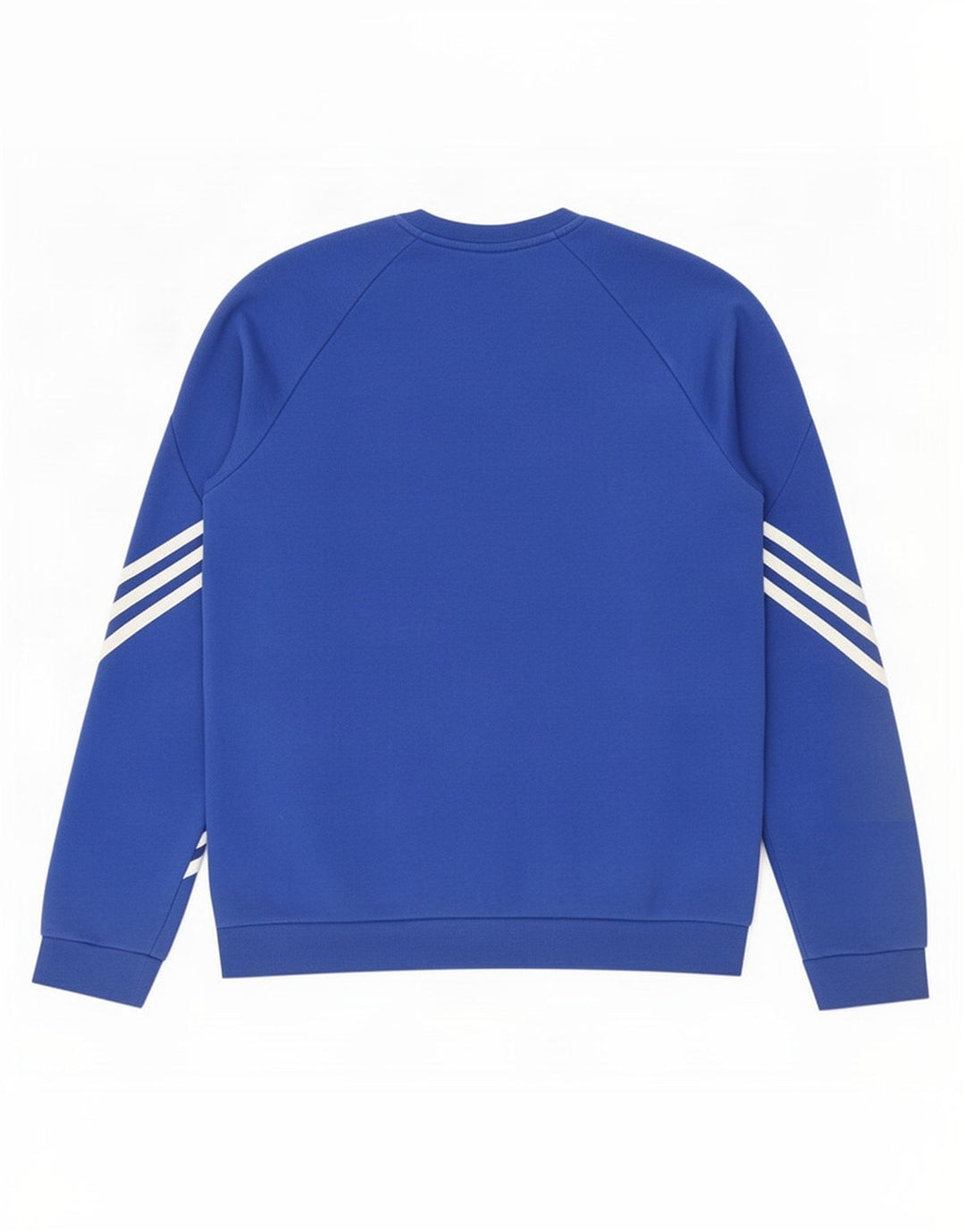 Adidas Męska Bluza Sweter Mała Niebieska Bawełniana