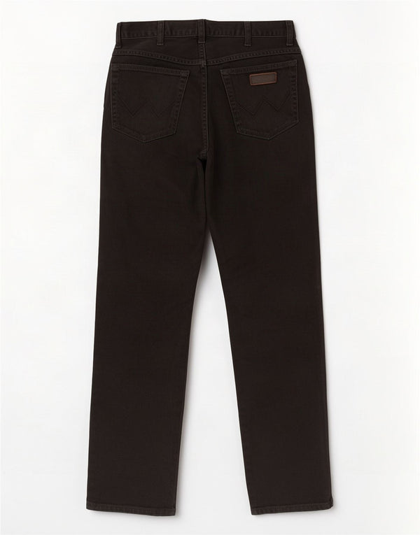 Męskie jeansy Wrangler Texas Straight W32 L32, czarne, bawełniane