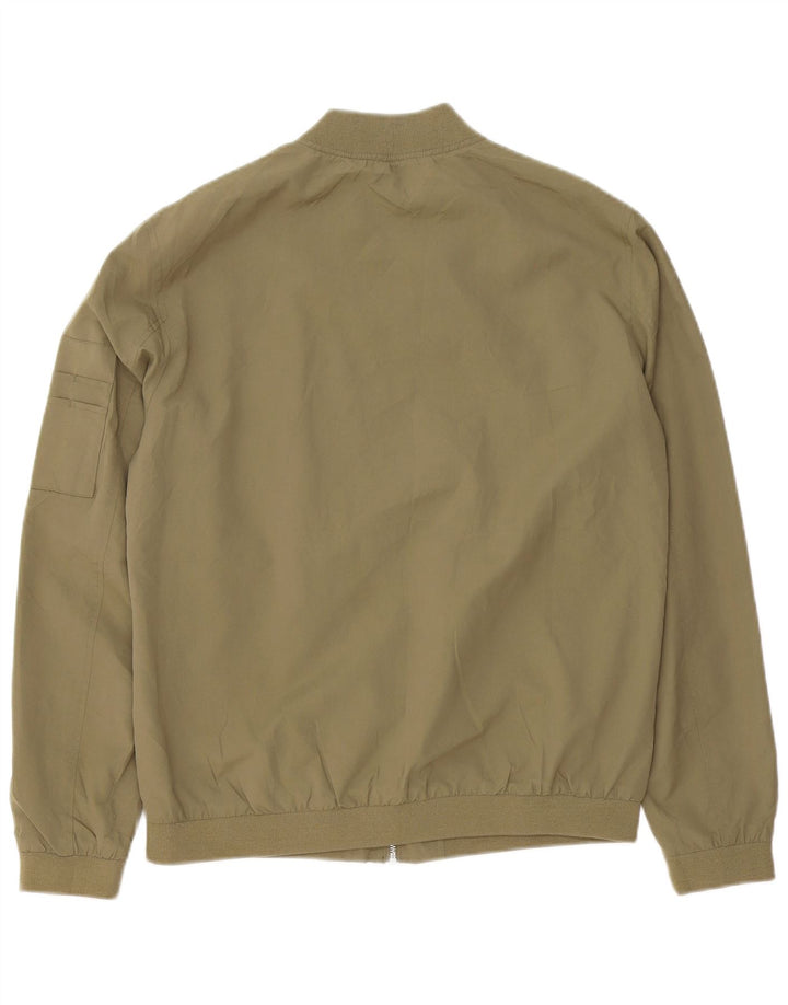 Męska kurtka bomber Jack & Jones UK 40, duża, poliester khaki