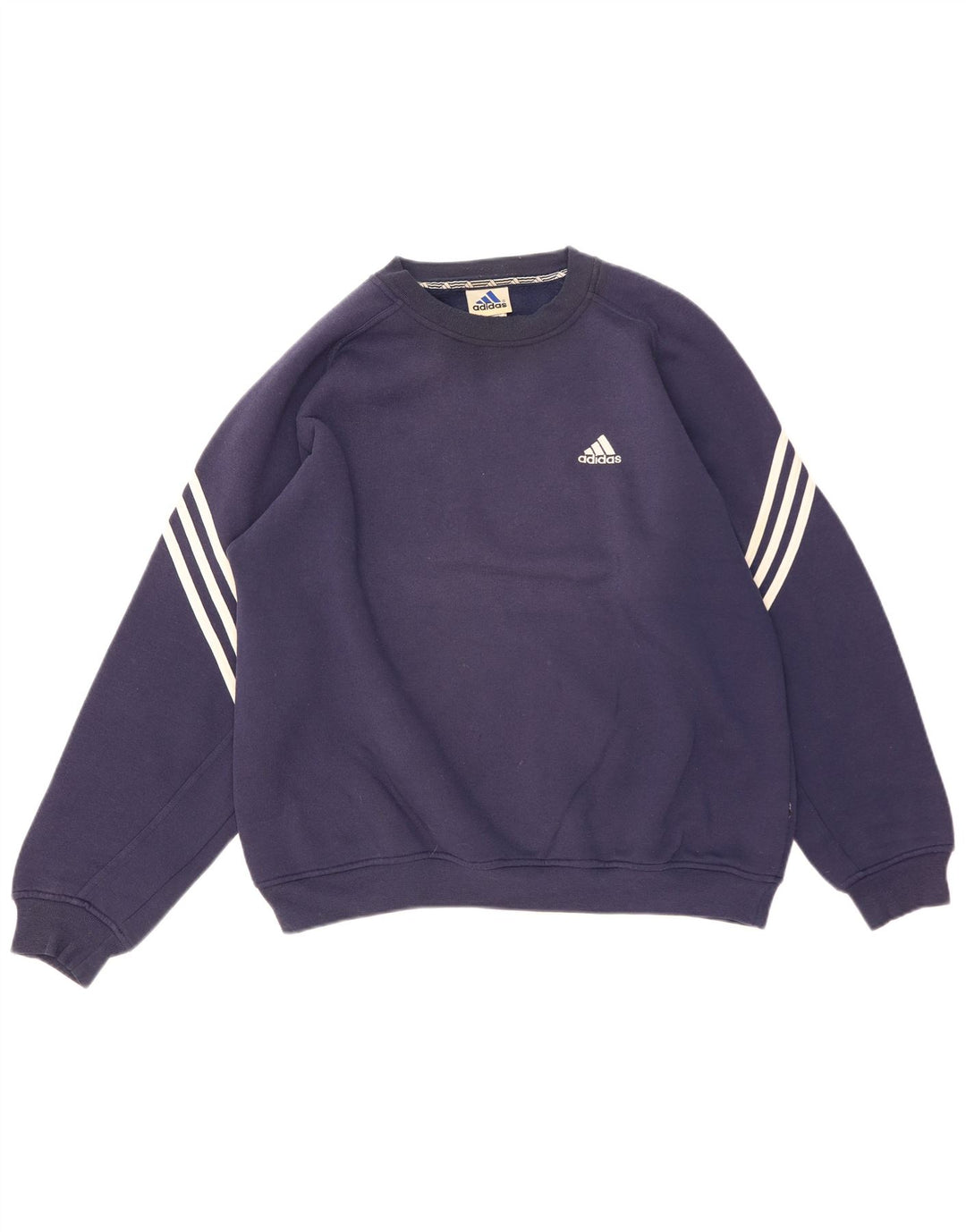 Adidas Męska Bluza Sweter Duża Granatowa Bawełna