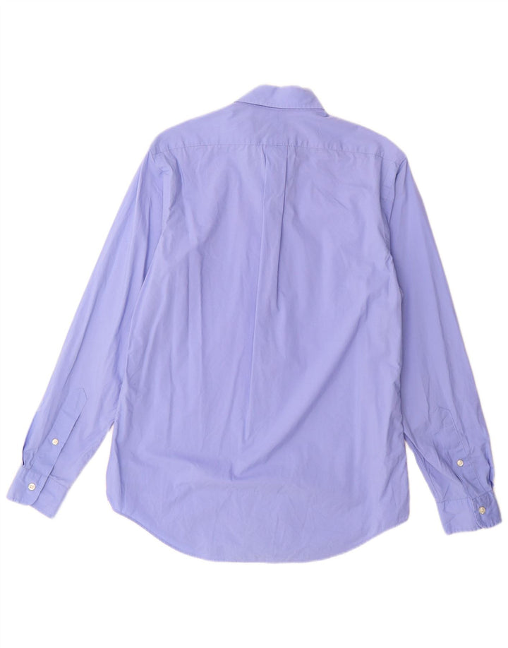 RALPH LAUREN Koszula męska, mała, niebieska, bawełniana