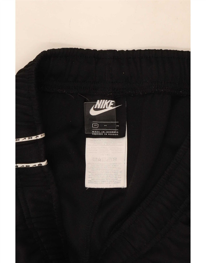 Męskie spodnie dresowe Nike, joggery, średni czarny poliester