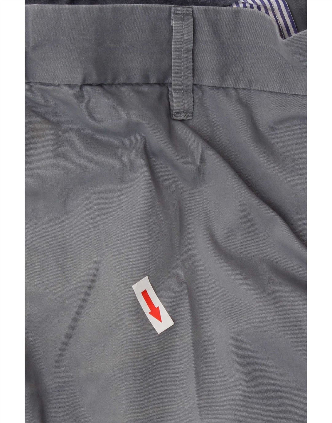 Męskie spodnie chino o regularnym kroju Marks & Spencer W40 L31, niebieska bawełna