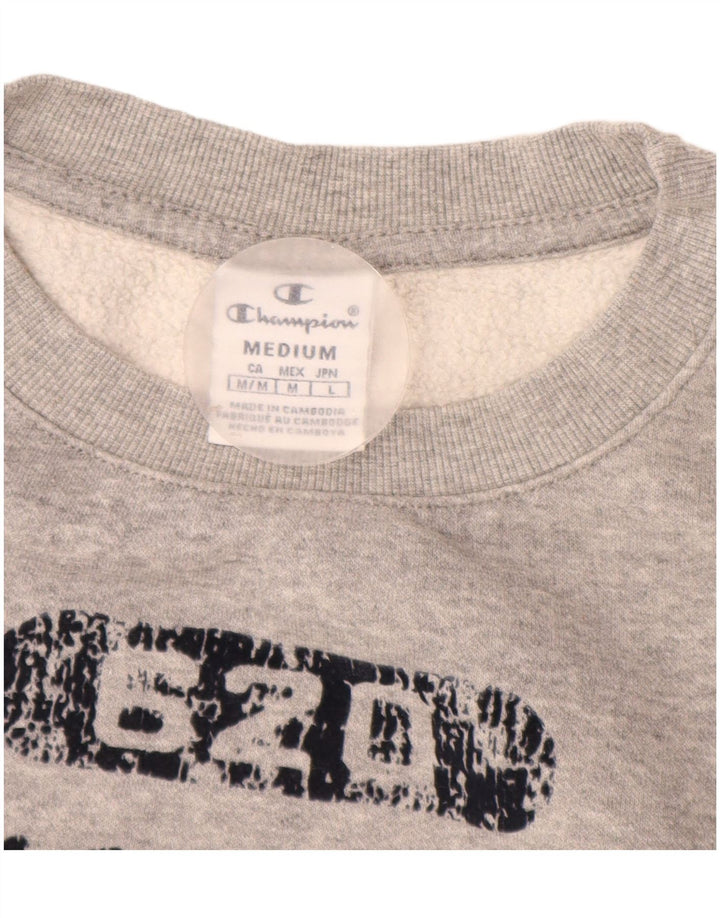 Damska bluza Champion Graphic Sweatshirt UK 14 Medium Grey Flecked