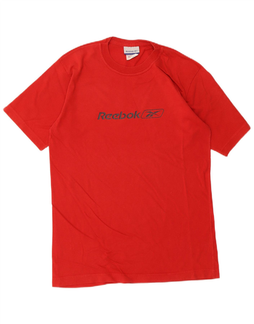 Męski T-shirt Reebok z grafiką, mały, czerwony, bawełniany