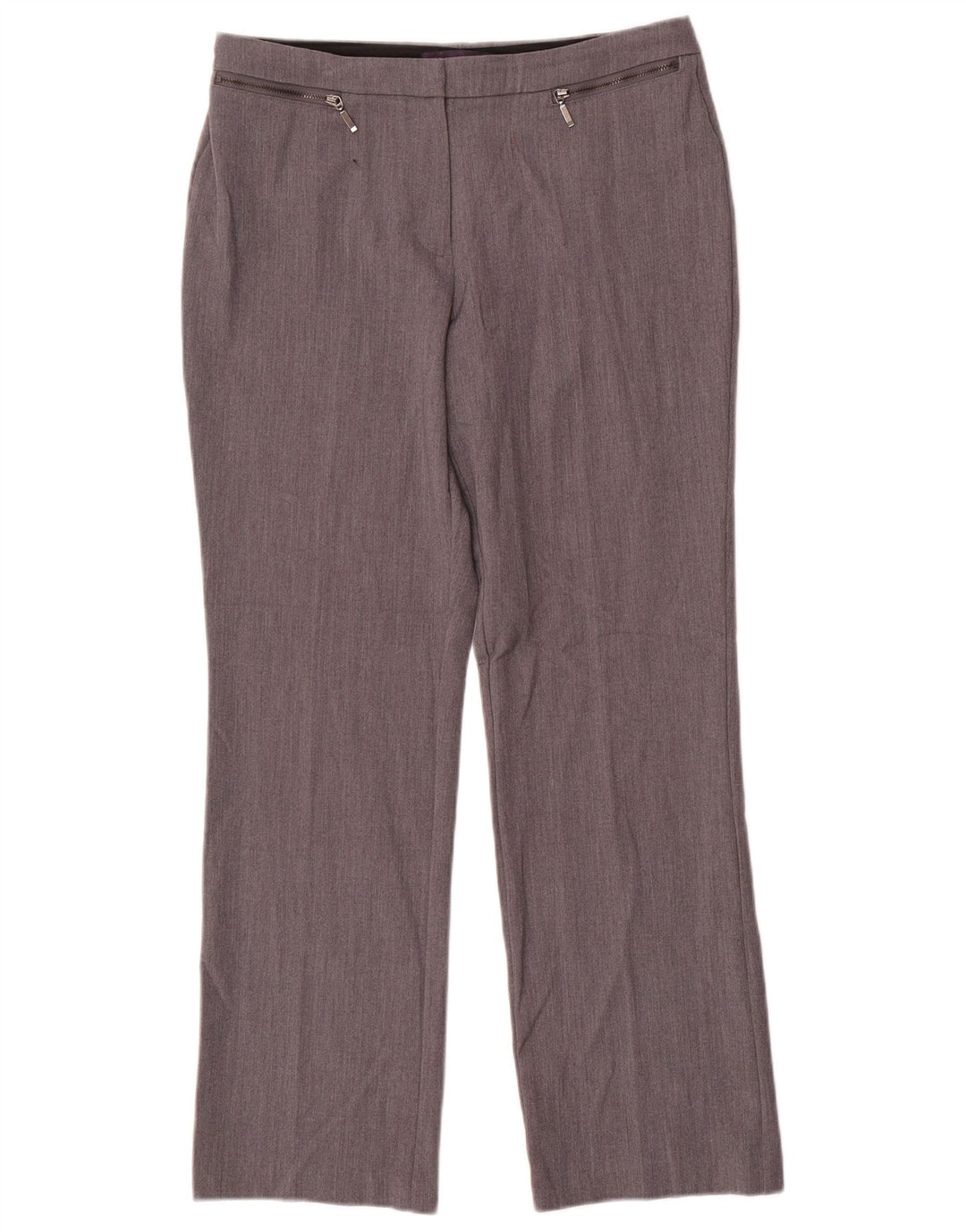 Damskie spodnie garniturowe Marks & Spencer UK 12 Medium W30 L28 Szare