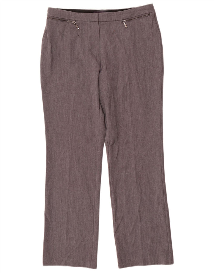 Damskie spodnie garniturowe Marks & Spencer UK 12 Medium W30 L28 Szare
