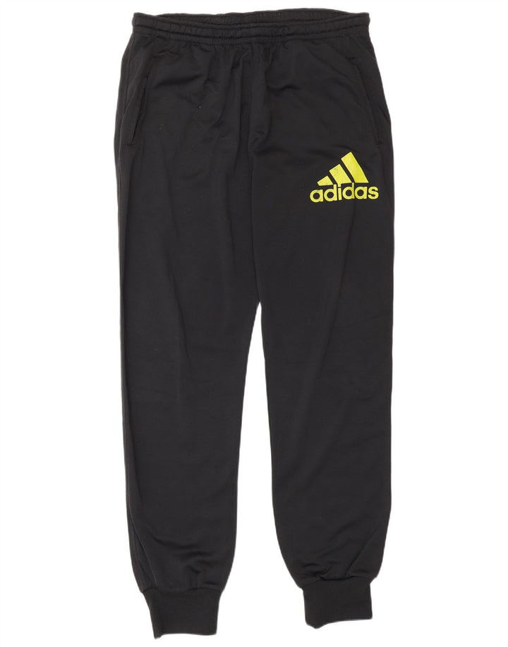 Męskie spodnie dresowe ADIDAS Joggers UK 40/42 Średni czarny poliester