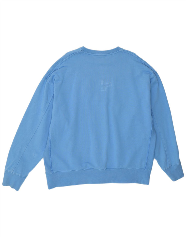 Męska bluza z grafiką NIKE XL, niebieska, bawełniana