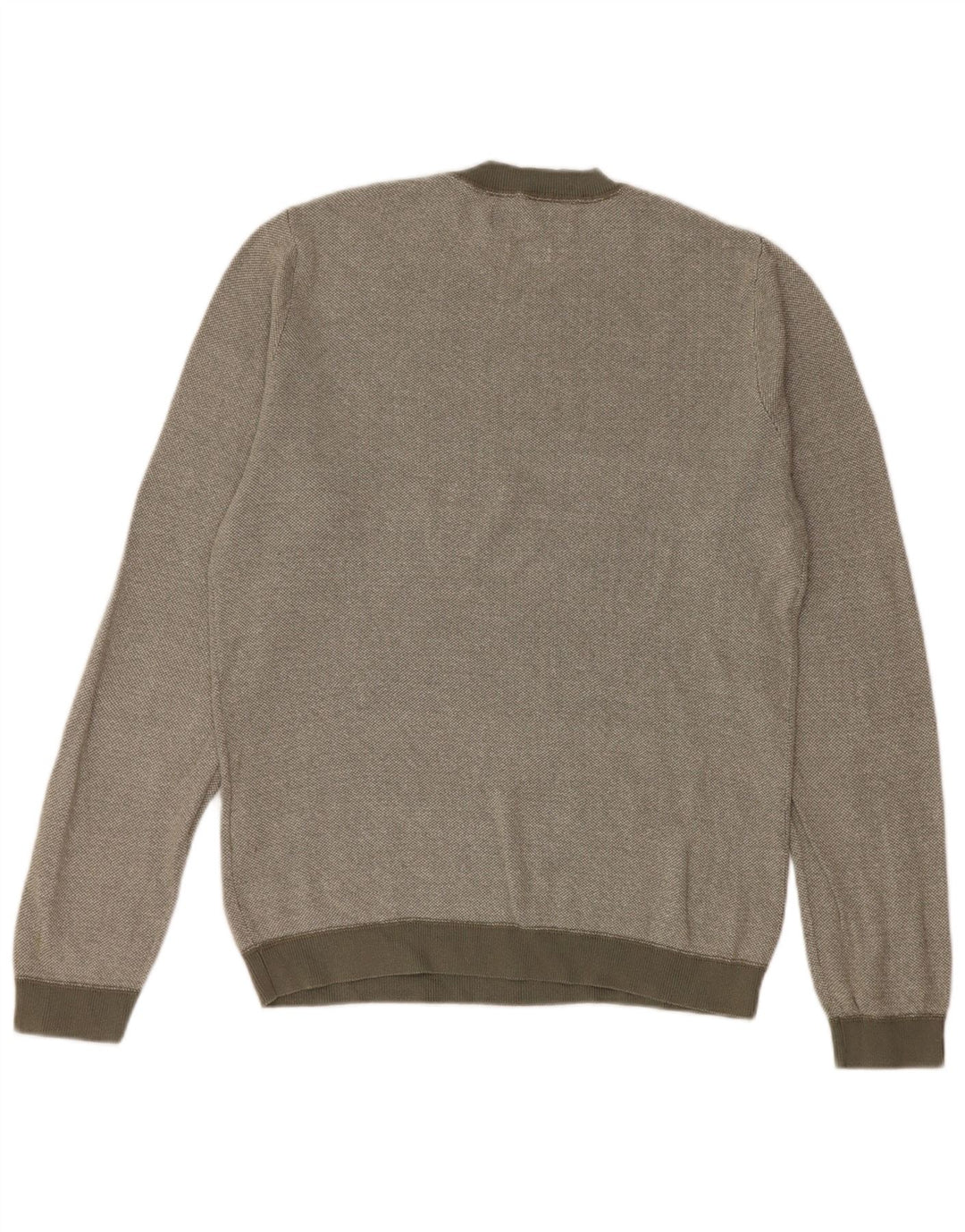 Męski sweter Jack & Jones z okrągłym dekoltem, mały, bawełniany khaki