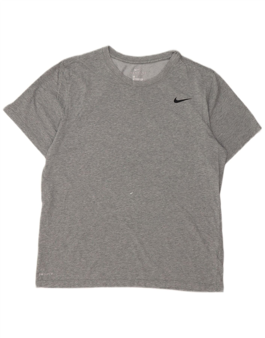 Męski T-shirt Nike Dri Fit, duży, szary, bawełniany w cętki