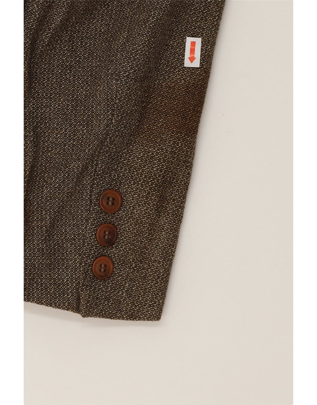 STEFANEL Womens 3 Button Blazer Jacket IT 42 Medium Grey Wool Vintage Stefanel and Second-Hand Stefanel from Messina Hembry 