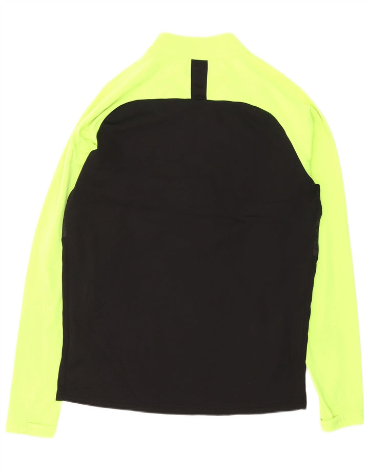 Męski dres NIKE Dri Fit z zamkiem błyskawicznym i zamkiem błyskawicznym w kolorze średniej czerni