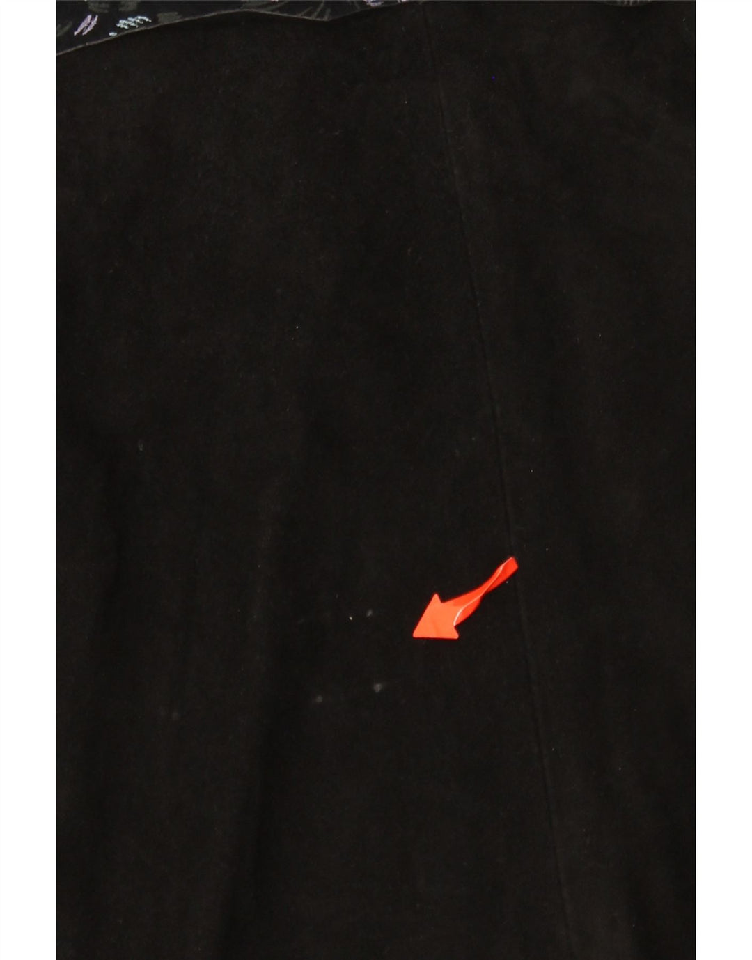 Damska spódnica kopertowa VINTAGE W30 Średni czarny kwiatowy