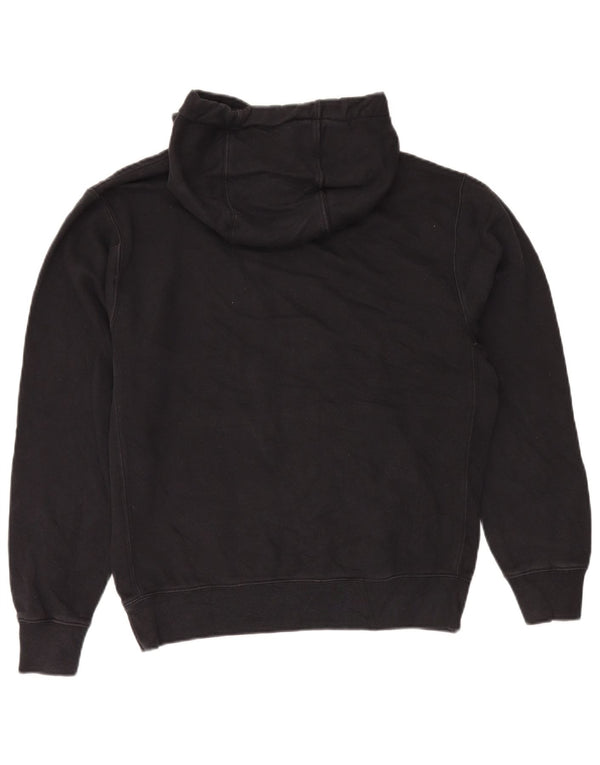 Damski sweter oversize z kapturem Nike UK 10, mały, czarny, bawełniany
