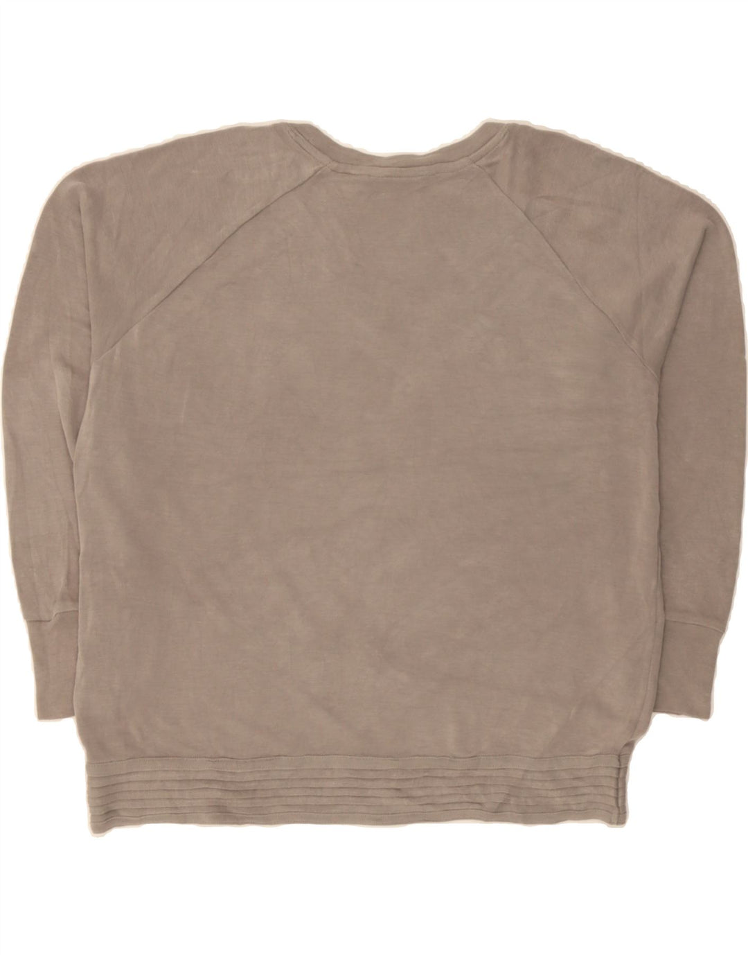 ATHLETA Womens Oversized Sweatshirt Jumper UK 18 XL Grey Modal Vintage Athleta and Second-Hand Athleta from Messina Hembry 
