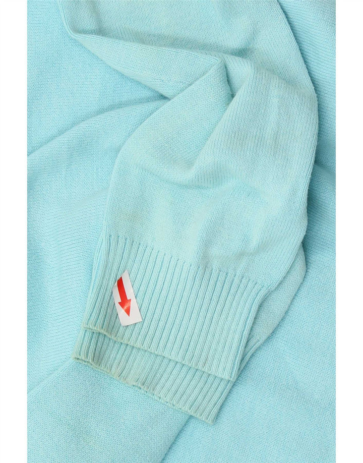 Sweter damski Zara, UK 12, średni niebieski, bawełniany